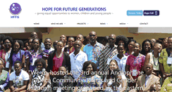 Desktop Screenshot of hffg.org