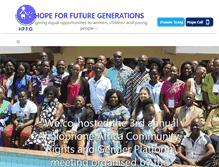 Tablet Screenshot of hffg.org