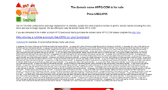 Desktop Screenshot of hffg.com